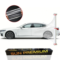 Film de protection de carrosserie automobile complet en TPU coloré, haute extensibilité, sans bulles
