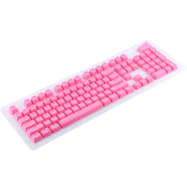 Dropshipping 104 Keys Double Shot Key Caps Electroplated Metal Teclado PBT Backlit Keycaps for Mechanical Keyboard