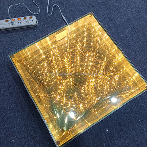 Scène de danse en verre pour événements de mariage en gros, scène de danse avec éclairage LED pour la décoration de mariage - Product Image 5