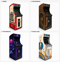 Machine de jeu d'arcade à monnayeur 22 pouces pour 2 joueurs, personnalisable OEM/ODM, matériaux métalliques et PVC, marque RUike, pour usage intérieur, garantie 1 an