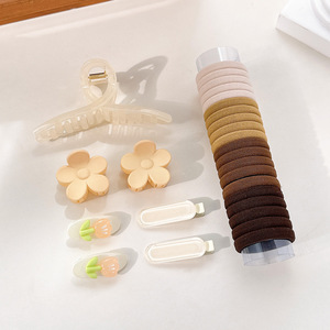 Nuovo set di cravatte per capelli blu simpatici accessori per capelli bucolici per confezione regalo per ragazza - Product Image 5