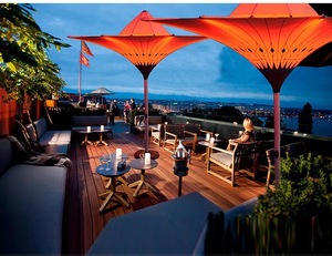 3.5M /6M / 8M grand parasol de jardin extérieur commercial robuste Patio <span class=keywords><strong>parapluie</strong></span> extérieur fleur <span class=keywords><strong>tulipe</strong></span> <span class=keywords><strong>parapluie</strong></span> - Product Image 5