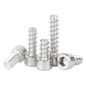 Vis autotaraudeuses nickelées M1.7 M2 M2.3 M2.5 M2.6 M3 M3.5 M4 M5 pour le plastique, système de mesure métrique - Product Image 5