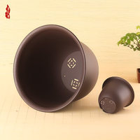 Pots de fleurs en résine pour orchidées et succulentes, style contemporain, style chinois, contrôle des racines, écologiques, pour salon et bureau