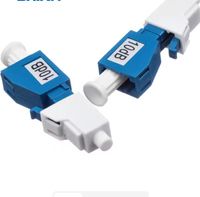 Atténuateur de Cordon de Raccordement Fibre Optique Fixe SC/LC/ST Mâle-Femelle 1dB-20dB pour Réseaux FTTH IP GSM/GPRS
