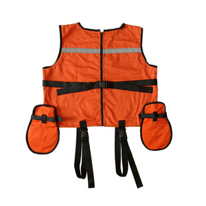 Gilet de contention pour homme, style gants orange, avec ceinture anti-agression, pour usage général, en polyester durable, protection de la taille - Product Image 5
