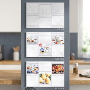 Carreaux de céramique numériques émaillés antibactériens antidérapants de qualité export 300x450mm pour murs et sols d'hôtels, cuisines et salles de bain - Vente en gros - Product Image 4