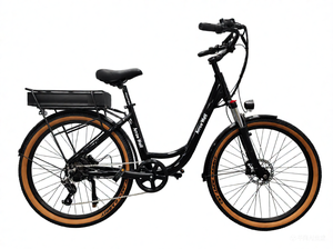 Electric Brushless Electronic Urban Sports EBike Rear Hub 7-Speed Rear Carrier 26-Inch Tires 48V 8Ah Lithium Battery Aluminum - Product Image 3