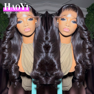 印度原生波浪卷发假发，30英寸高清蕾丝前额假发供应商批发，12A无胶原生处女发假发 - Product Image 5