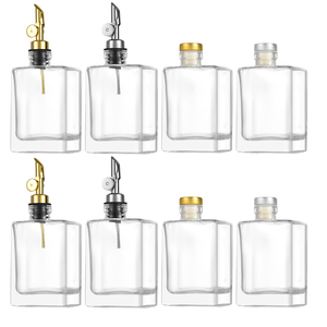 Théière portable en verre <span class=keywords><strong>de</strong></span> bonne qualité Distributeur d'huile <span class=keywords><strong>de</strong></span> noix <span class=keywords><strong>de</strong></span> <span class=keywords><strong>coco</strong></span> Bouteille d'huile avec bouchon automatique - Product Image 5