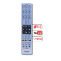 Control Remoto Universal Inteligente LCD LED 4K UHD Android TV HUAYU RM-L1278+ para Todos los Televisores Toshiba