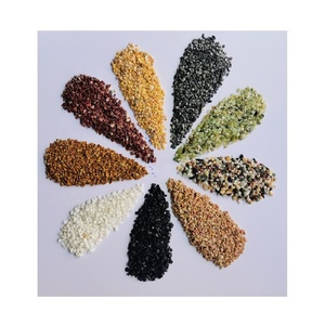 Vente en <span class=keywords><strong>gros</strong></span> bon marché d'or chinois laminé naturel, fournisseur de jardins, beaux galets de rivière blancs et verts polis 8-15mm - Product Image 4