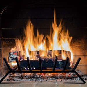 Cheminée à fentes de 33 pouces <span class=keywords><strong>pour</strong></span> foyer d'intérieur, outil de fraisage, foyer de bois en fer forgé, poêle à bois de chauffage, <span class=keywords><strong>support</strong></span> de combustion de bois - Product Image 3