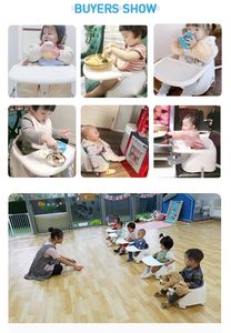 Purorigin da pranzo Moderna di alta sedie bambino multifunzionale sedia per bambini con PU cuscino di alimentazione del bambino di richiamo sedia - Product Image 5
