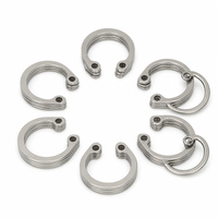 Stainless Steel Circlips External Retaining Rings Snap Rings for Shaft Fastener Hardware Wholesale