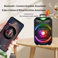 Haut-parleur Bluetooth portable 15 pouces pour extérieur, en gros, avec subwoofer haute puissance et volume sonore élevé, pour audio domestique sans fil