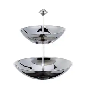 Fancy Design Stainless Steel Cake Stand decorative folding cake stand sweets & cupcake stand With Knife At lowest cost