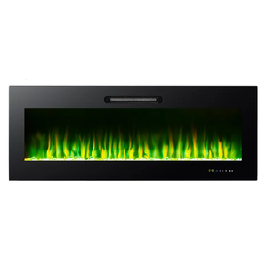 Meuble TV mural autoportant décoratif moderne de luxe pour intérieur Cheminée électrique - Product Image 6