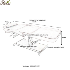 Cama de Masaje de Belleza Ajustable de Estilo Europeo, Resistente, Color Rosa, Cama Facial - Product Image 3