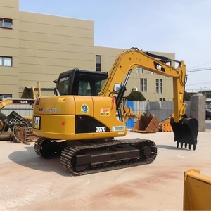 Excavadora de cadenas CAT 307D usada original de Japón, 7193 kg, motor Mitsubishi 4M40TL, pocas horas de uso, cucharón de 0.31 m³, miniexcavadora. - Product Image 1