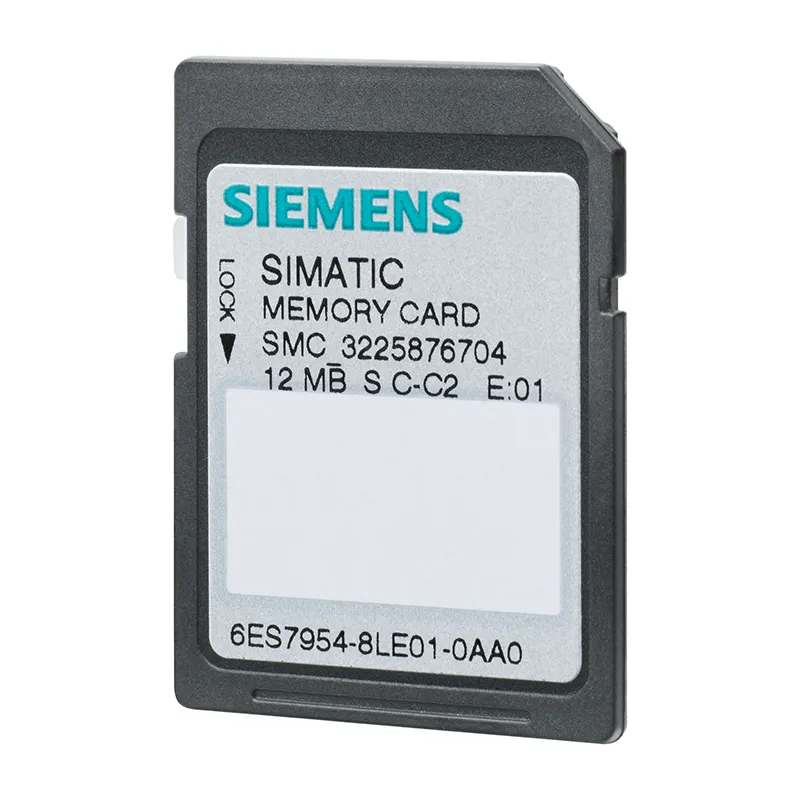 ซิมาติก S7-1200/1500การ์ดหน่วยความจำ4MB MC สำหรับ S7-1x 00 CPU 6ES7954-8LC02-0AA0 SIEMENS 6ES7954-8LC03-0AA0การ์ดหน่วยความจำ