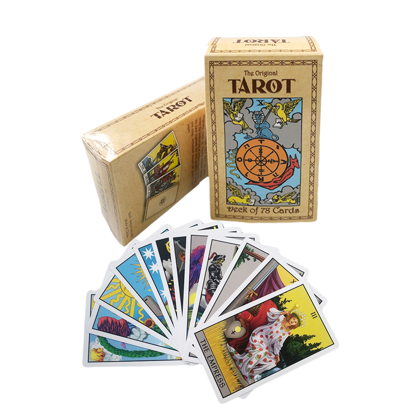 Фабрика полиграфическое Таро principiante Espaol нестандартной конструкции Таро русское издание считыватель бумажная карточка