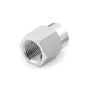 316SS Swagelok Type Socket Weld Female Fitting 1/2'' FNPT x 1/2'' OD Tube Socket Weld Connector