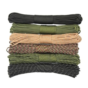 Corde de Paracorde 7 Brins 550 pour Camping, Randonnée et Escalade, Longueur 31m, Capacité 4mm, Extérieur, RTS, Commande en Gros Mixte - Product Image 2