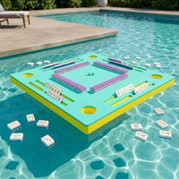 Table de jeu de Mahjong flottante en mousse EVA pour jeux aquatiques – Légère et amusante pour le divertissement Mahjong américain