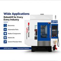 Centre d'usinage compact LEYO T600 Robodrill CNC haute précision BT30, petite envergure, fraiseuse verticale pour la découpe des métaux