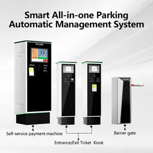 Quiosco de validación de boletos de medidas de seguridad mejoradas todo en uno para la solución del sistema de gestión de estacionamiento de boletos de entrada