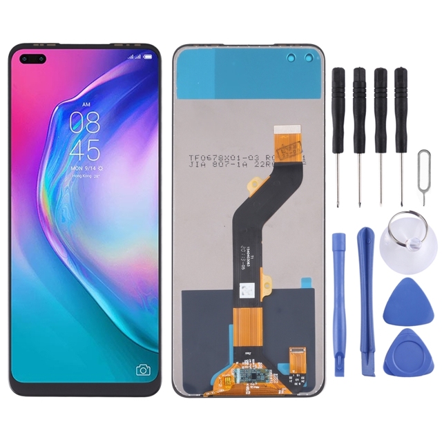 Hot sale TFT LCD Screen for Tecno Camon 16 Pro with Digitizer Full Assembly