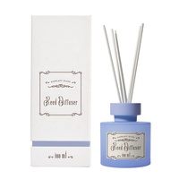 Diffuseur de parfum d'ambiance de luxe à bâtonnets, huile essentielle, coffret cadeau, flacon en verre avec bouchon à vis