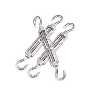 Alat Tensioner kabel tali kawat baja tahan karat dengan pengencang Turnbuckle badan tertutup untuk rahang kait JIGGING industri berat - Product Image 2