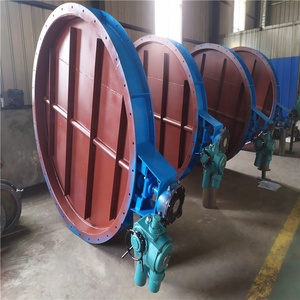 Actionneur de vanne papillon ventilée DN2000 pour le contrôle du débit d'air en conditions nouvelles, polyvalent pour la ventilation industrielle - Product Image 6