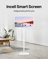 Televisor LCD Inteligente Portátil y Móvil con Pantalla Interactiva de Alto Brillo para Aprendizaje, Oficina y Entretenimiento