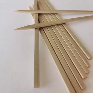 Brocheta plana <span class=keywords><strong>de</strong></span> bambú para barbacoa <span class=keywords><strong>de</strong></span> Kebab brasileño Biodegradable, <span class=keywords><strong>precio</strong></span> <span class=keywords><strong>de</strong></span> fabricante - Product Image 3