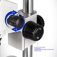 Murzider MSD202T-B1-500 Trinocular Stereo Microscope with a 5MP Camera for Electronic Repair