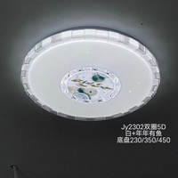 Plafonnier intelligent rond blanc pour chambre à coucher, design moderne, diamètre standard, éclairage domestique
