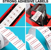 En stock, vente flash, étiquettes adhésives en papier imperméables, étiquettes de prix pour la promotion en supermarché