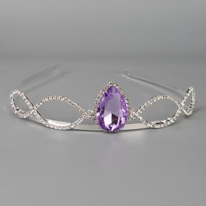 Groothandel Prom Party Accessoires Haar Sieraden Kinderen Prinses Kleine Crystal Kids Kroon Tiara 'S - Product Image 1