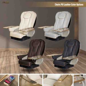 Nouvelle arrivée <span class=keywords><strong>Pronne</strong></span> luxe Nail Salon Shop Télécommande Mobile Manucure Spa Chaise Pédicure Pas de plomberie - Product Image 3