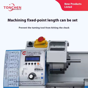 WM210 800mm doble trozo semiautomático hogar Manual máquina de torno de Metal con rueda colgante electrónica guitarra electrónica - Product Image 2