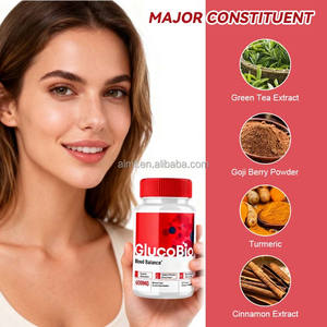 600MG Blutbalance-Nahrungsergänzungsmittel Unterstützt den Stoffwechsel Gesunde Blutwerte Natürliches Gewichtsmanagement GlucoBio Blutbalance - Product Image 3