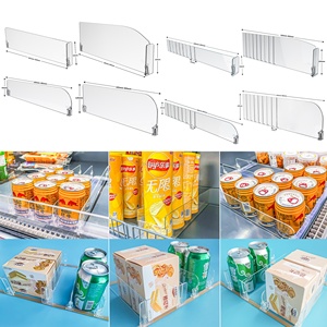 Exhibidor Automático de Bebidas de Plástico con Empujador de Resorte para Refrigerador, Organizador de Latas de Soda, Estante de Almacenamiento - Product Image 3