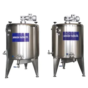 Small Yogurt Maker Machine Automatic Milk Pasteurization and Homogenizer Equipment for Sale