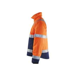 BLAKLADER - 486218115389L <b>Hi</b>-<b>Vis</b> winter <b>jacket</b> <b>Orange</b>/Navy blue - EAN 7330509370902 <b>HI</b>-<b>VIS</b> WORKWEAR - Product Image 4
