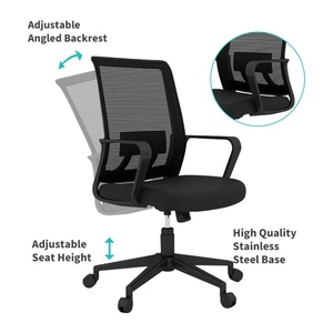 Sillas de Oficina Bifma Premium, Respaldo Alto, Giratorias, Ajustables, Completamente de Malla, Ergonómicas, Sillas Ejecutivas para Oficina - Product Image 2