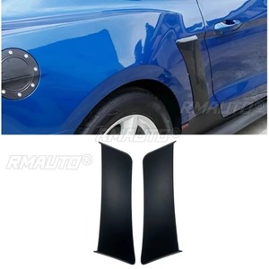 Car Side Bumper Air Intake Vent Splitte Accessories for Ford Mustang 2016-2023 Rear Bumper <b>Splitter</b> Cover Air Vent Trim Body Kit - Product Image 1
