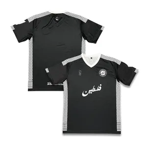 Custom Sublimation Pattern Design Embroidery Logo Men Soccer Shirts